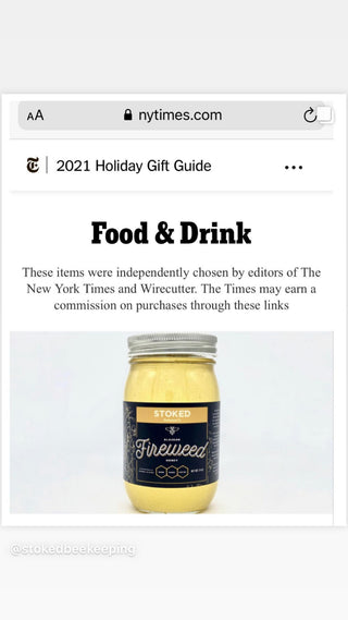 2025 Primo Alaskan Fireweed Honey